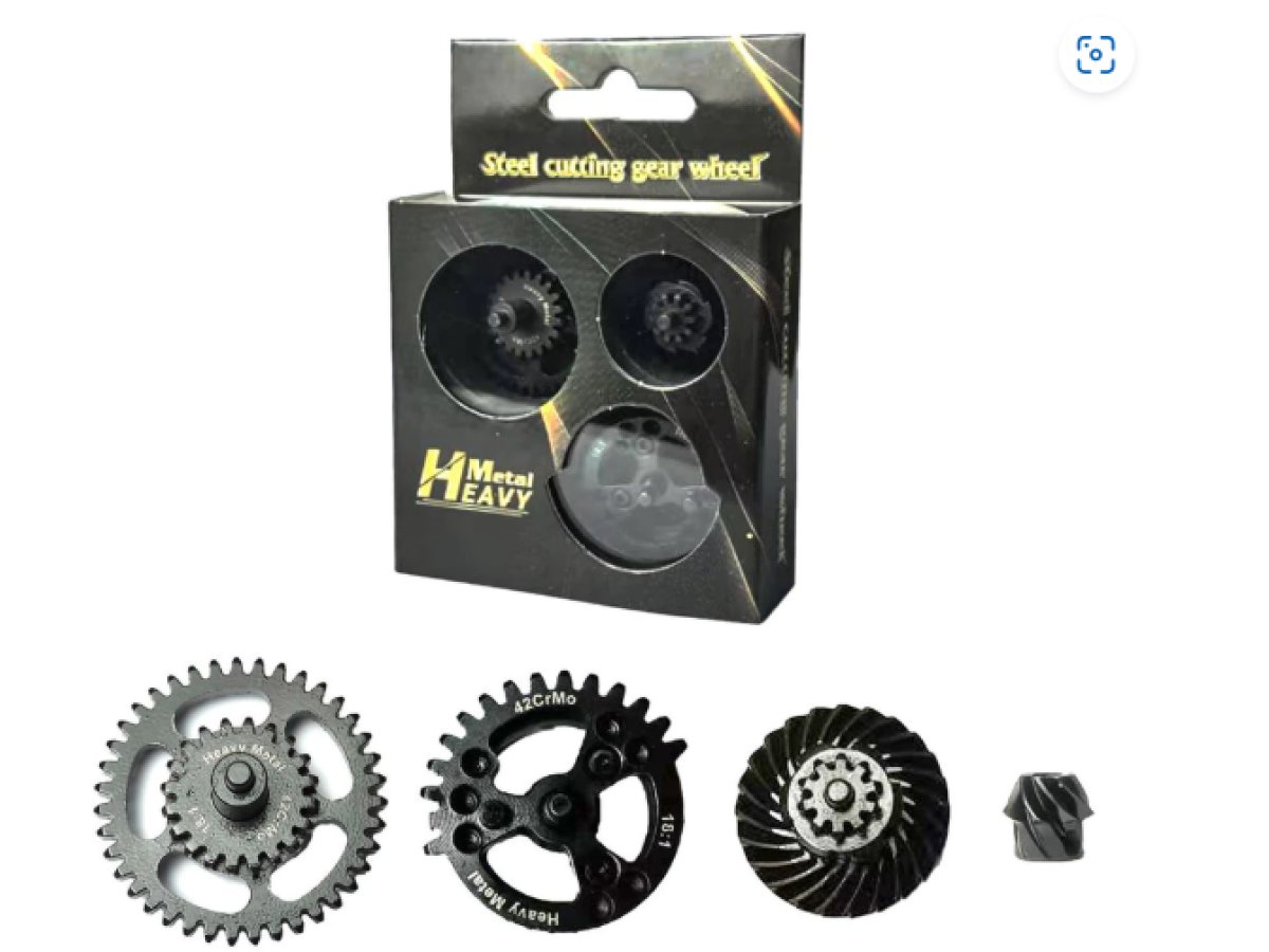 HEAVY METAL SPIRAL GEAR SET (16:1)