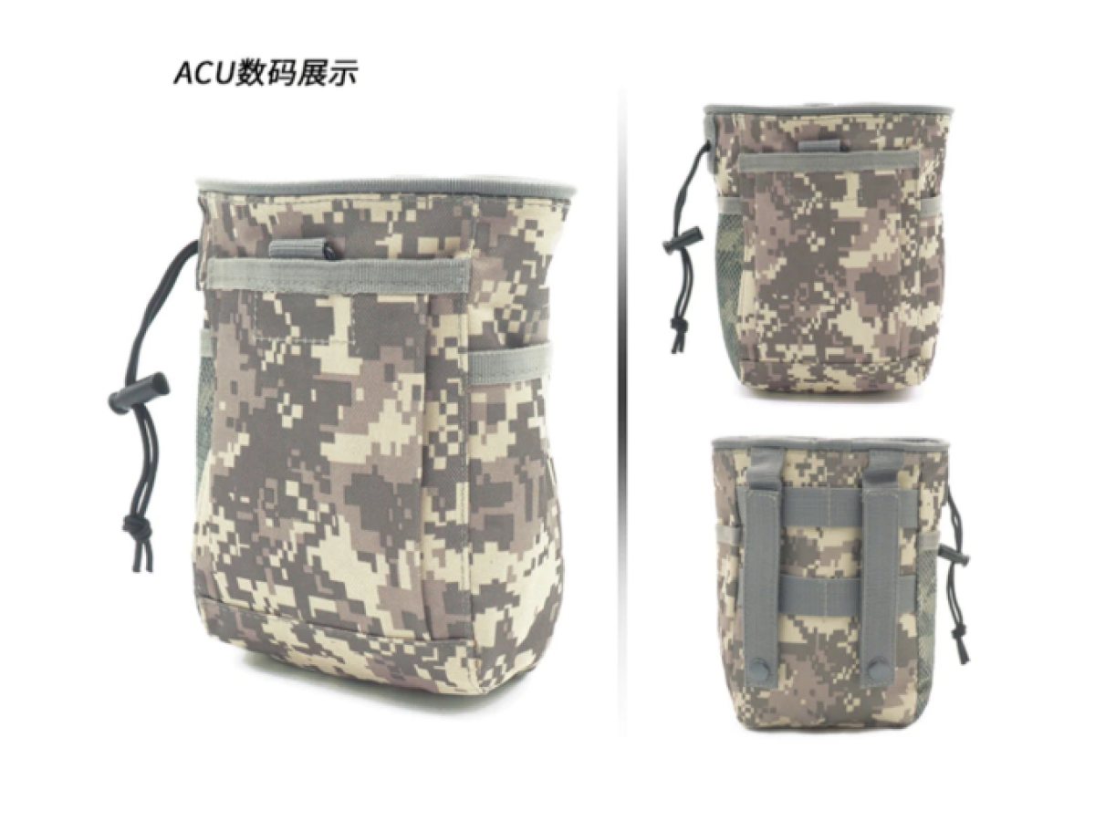 MOLLE STORAGE WAIST BAG (GRAY CAMO)