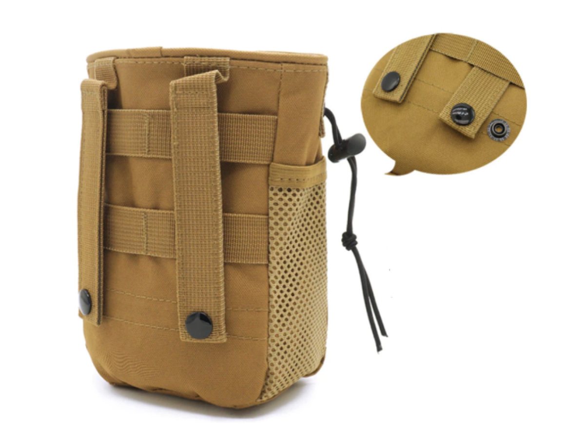 MOLLE STORAGE WAIST BAG (BROWN)