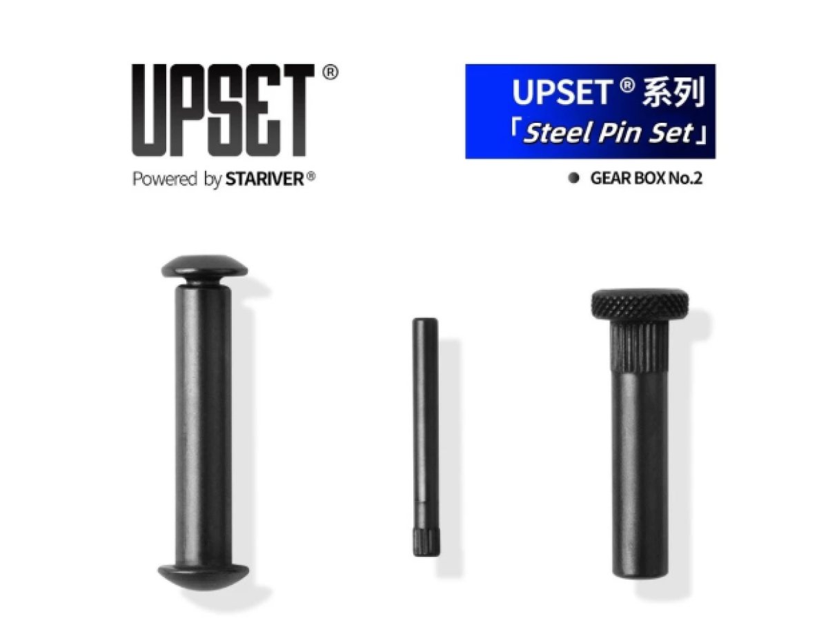 UPSET STEEL PIN SET