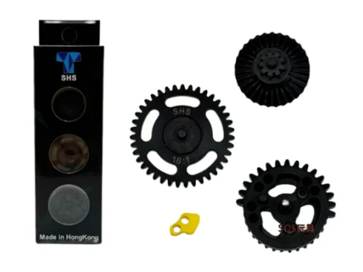 SHS GEAR SET (BLACK 16:1)