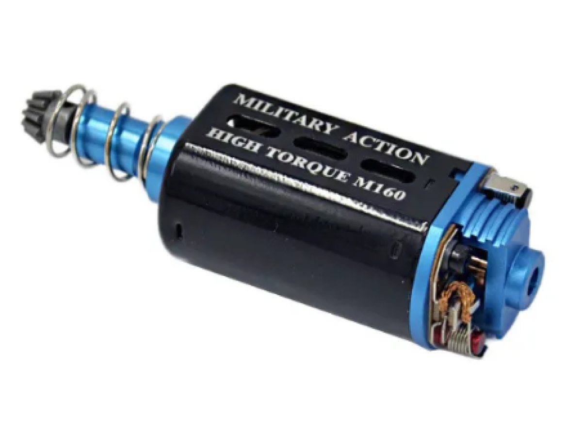 MILITARY ACTION HIGH TORQUE / HIGH SPEED MOTOR (BLUE)
