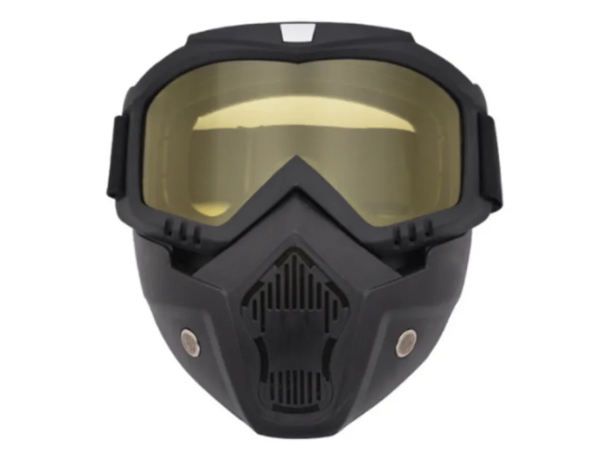 VTTO FULL FACE MASK (BLACK LENS)