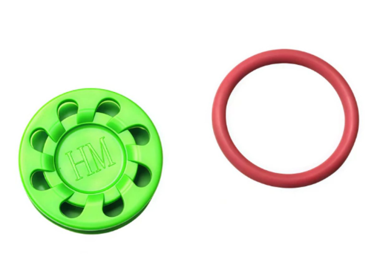 HM CNC/POM PISTON HEAD (GREEN)